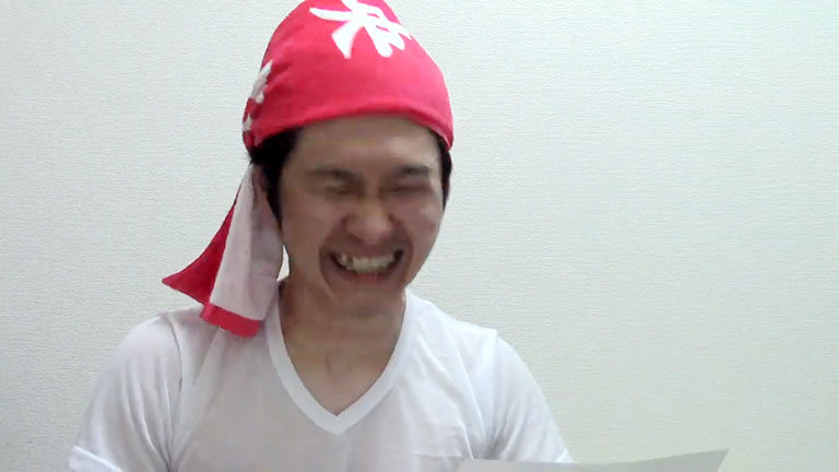 喜ぶステハゲ