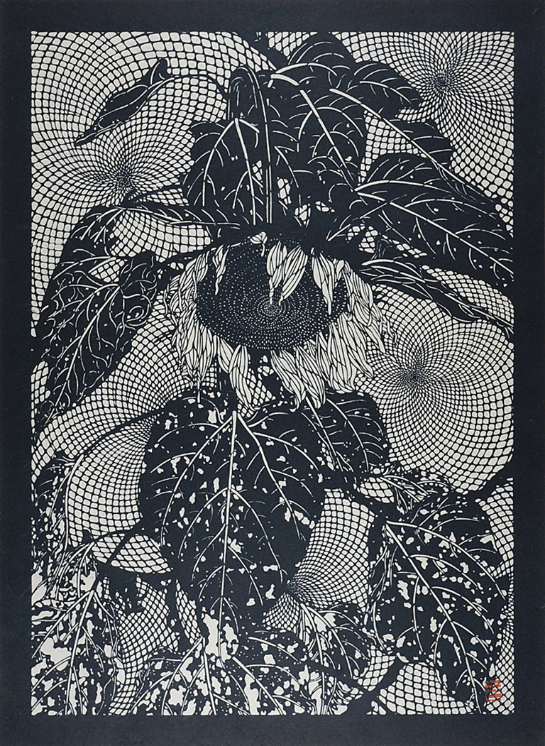 型染め版画