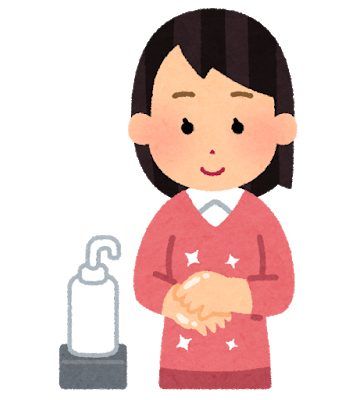 手の消毒